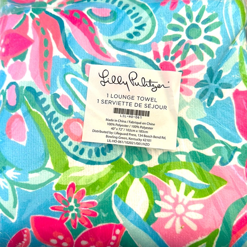 Lilly Pulitzer Lounge Towel